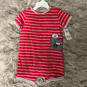 Carters one piece shorts outfit 18 months